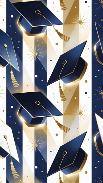 Free Graduation Achievement Pattern Image - Graduation, Academic ...