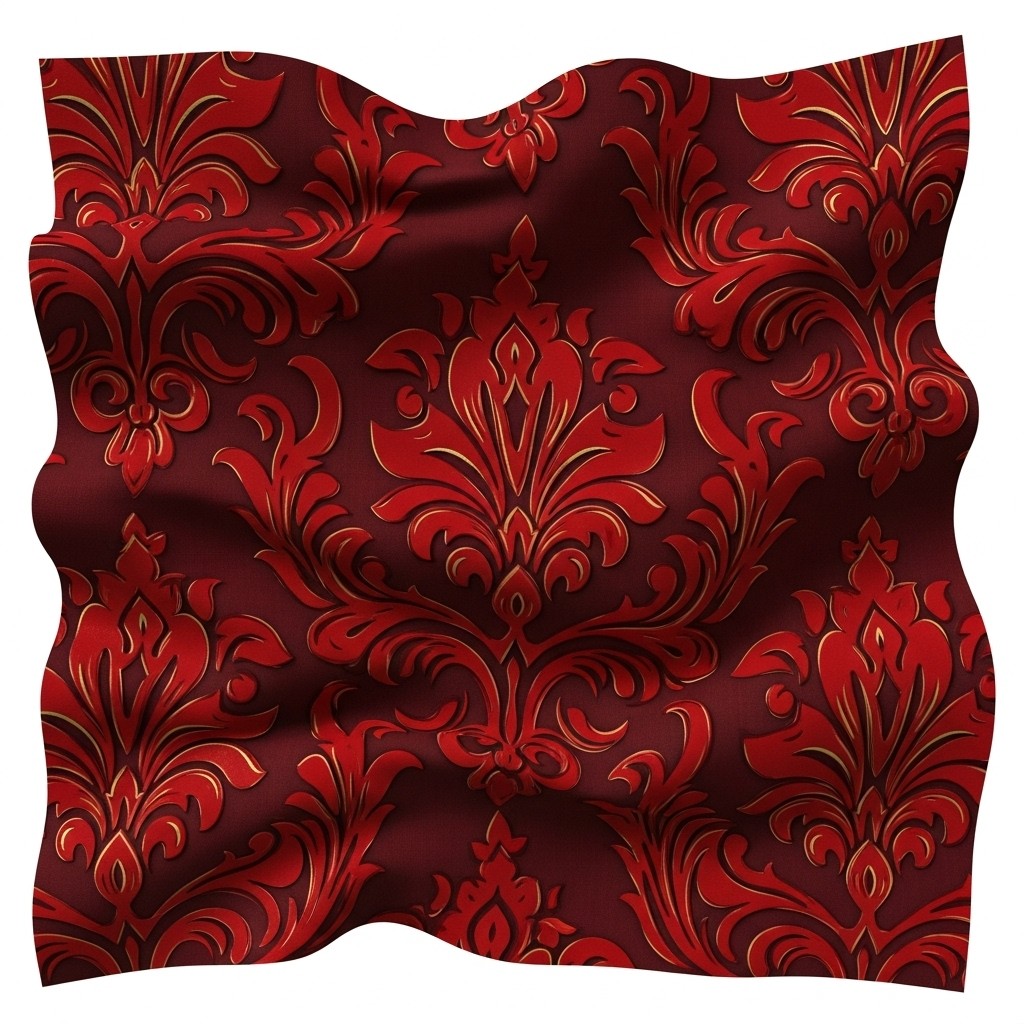 Free Luxurious Red Damask Image - Damask, Red, Ruby | Download at StockCake