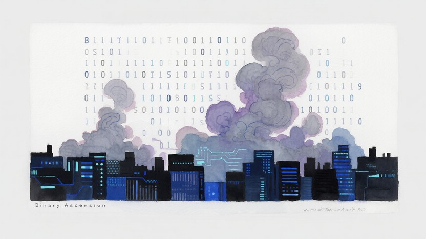 Free Digital Data Ascending Image | Download at StockCake