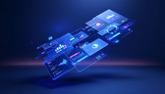 Free Floating Digital Interface Image - Holographic, Interface ...