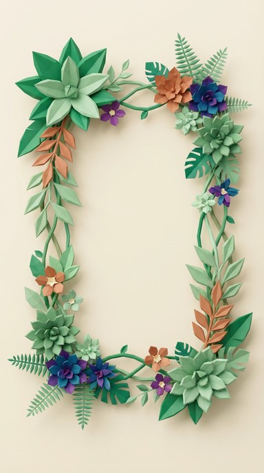 Free Geometric Botanical Frame Image - Botanical, Geometric, Frame ...