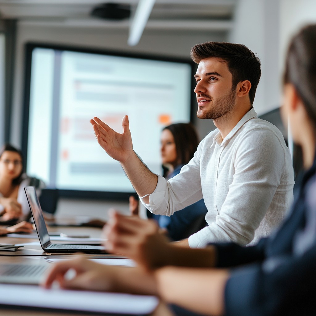 Free Business presentation discussion Image - Business, Man ...