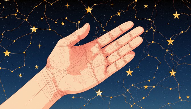 Free Cosmic Palm Lines Image | Download at StockCake