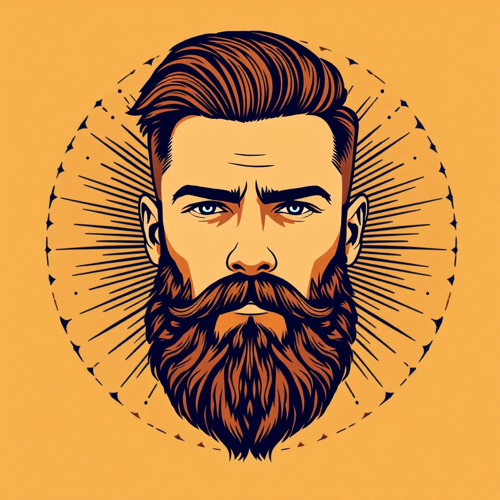 Free Modern Beard Artistry Photo - Beard, Man, Illustration | Download ...
