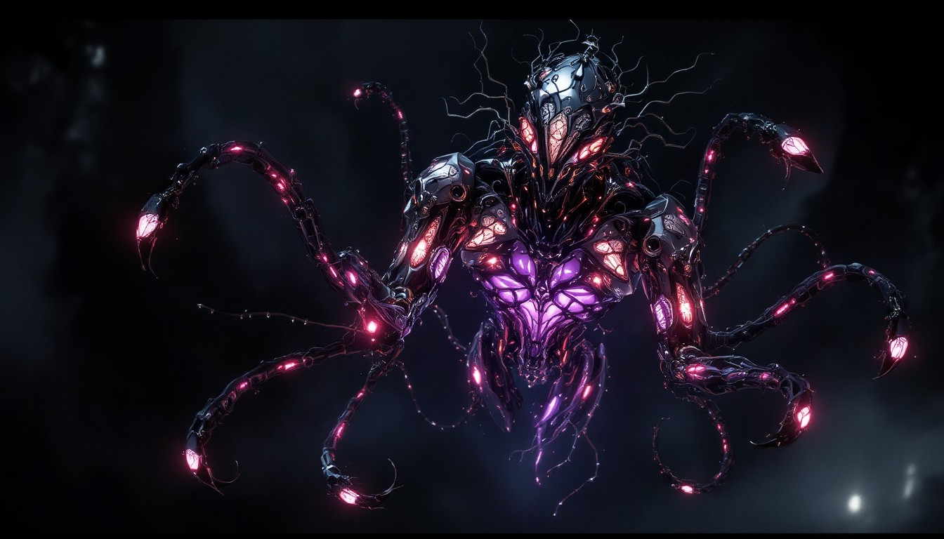 Gothic Machine Colors Free Gothic Machine Entity Image - Gothic, Mechanical, Biomechanical ...