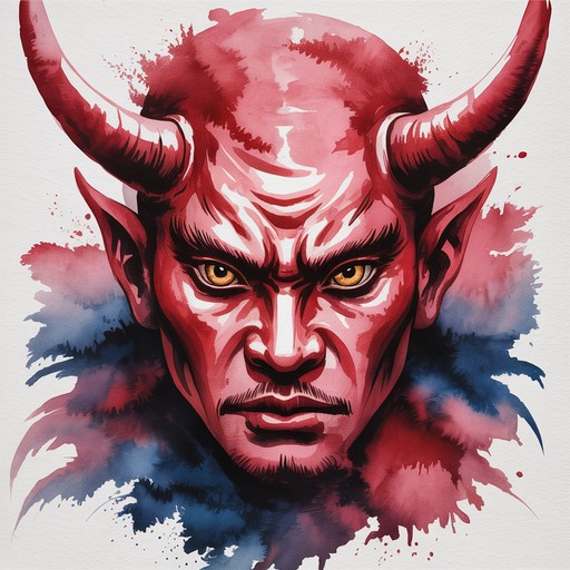 Free Fierce Oni Portrait Photo - Oni, Demon, Crimson | Download at ...