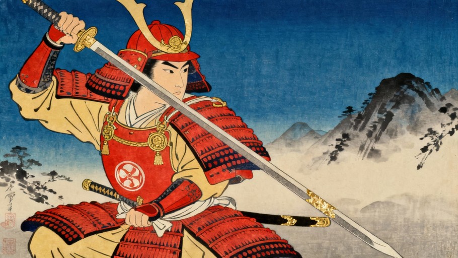 Free Red Sword Hero Image - Manga, Anime, Warrior | Download at StockCake