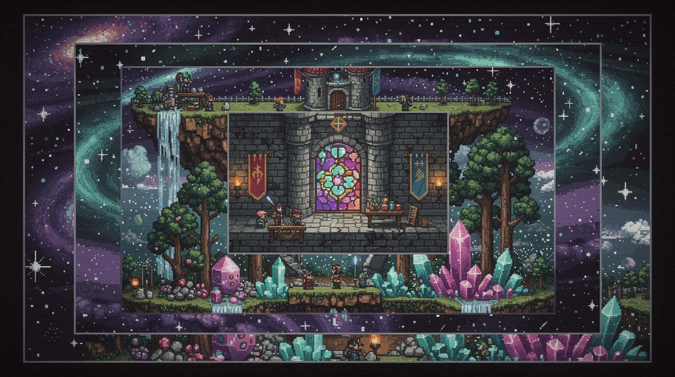 Free Infinite Pixel Journey Image - Pixel, Retro, Gaming | Download at ...