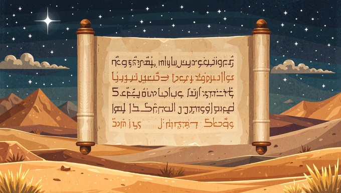 Free Ancient Desert Scroll Image - Scroll, Parchment, Desert | Download ...