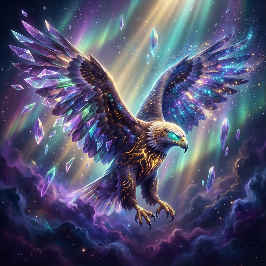 Free Cosmic Eagle Transformation Image - Eagle, Transformation, Cosmic ...