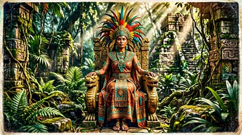 Aztec Queenz Free Aztec Queen Majesty Image - Aztec, Queen, Woman | Download at ...