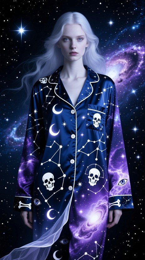 Free Starlit Ethereal Pajamas Image | Download at StockCake