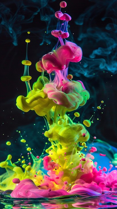 Colorburst Image Free Vibrant Color Burst Image - Abstract, Ink, Water | Download at ...