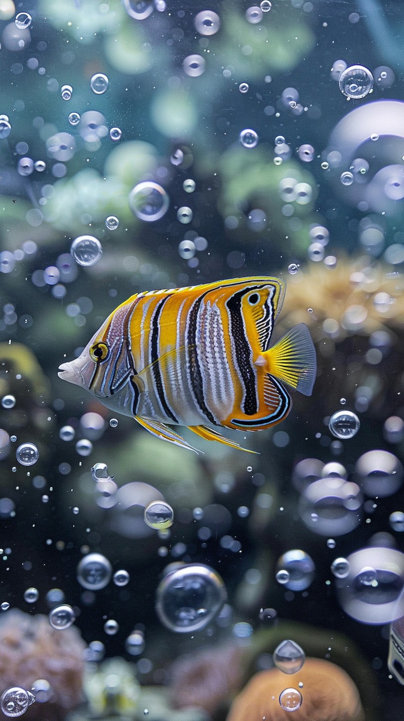 Free Elegant Tropical Fish Photo - Fish, Aquarium, Bubbles | Download ...