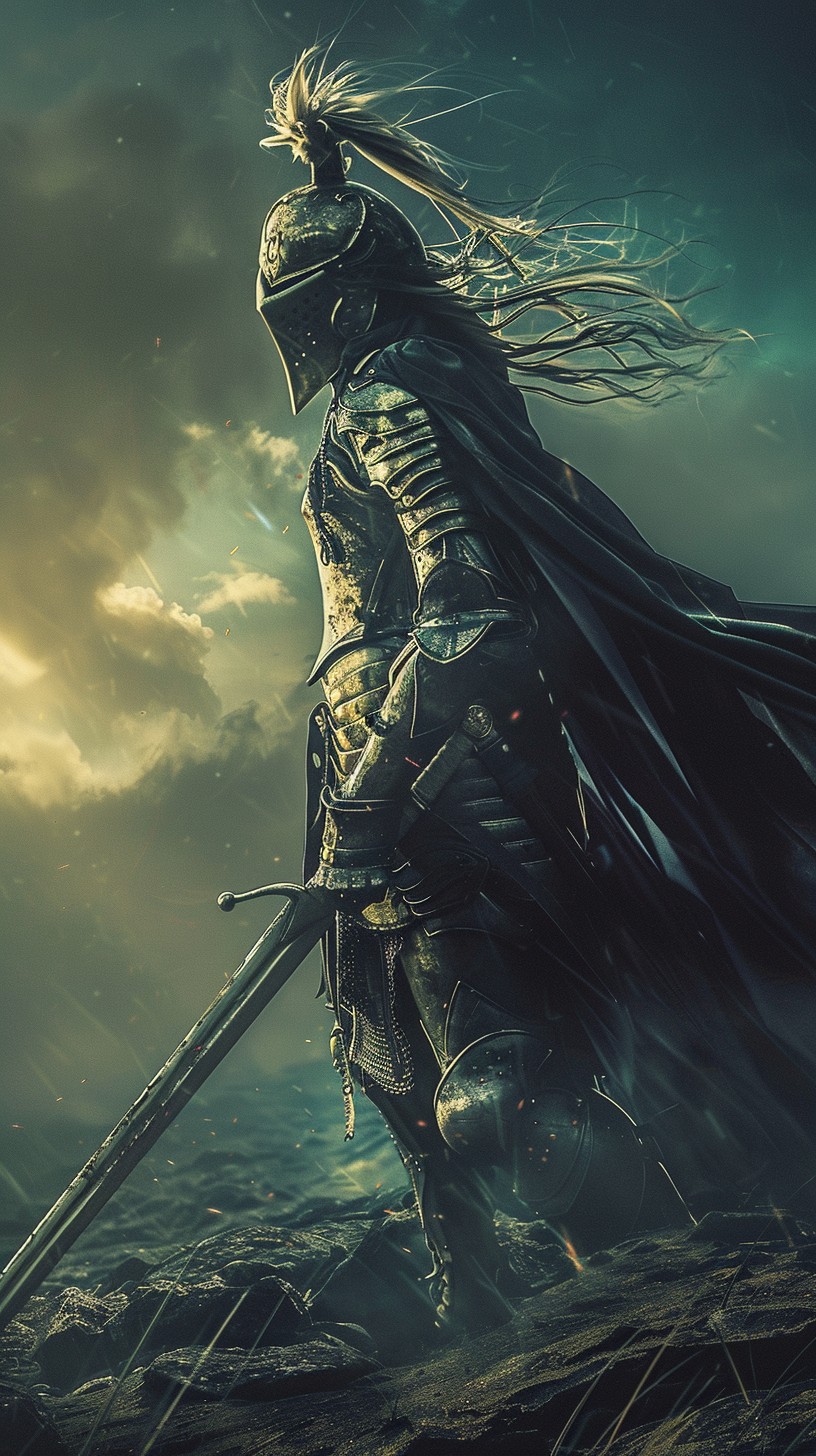 Free Warrior Awaits Battle Image - Warrior, Armor, Storm | Download at ...