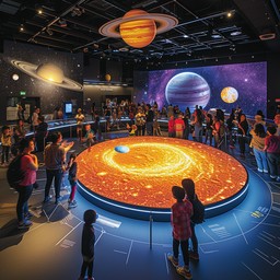 Free Interactive Space Exhibit Image - Space, Exhibition, Interactive ...