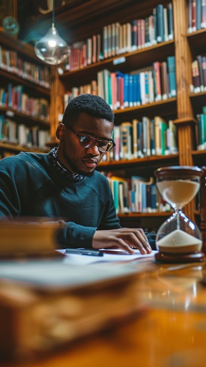 Study Focus Time Free Focused Study Time Image - Student, Library, Reading | Download at ...