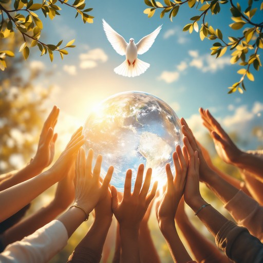 Free Unity Through Light Image - Unity, Peace, Hope | Download at StockCake