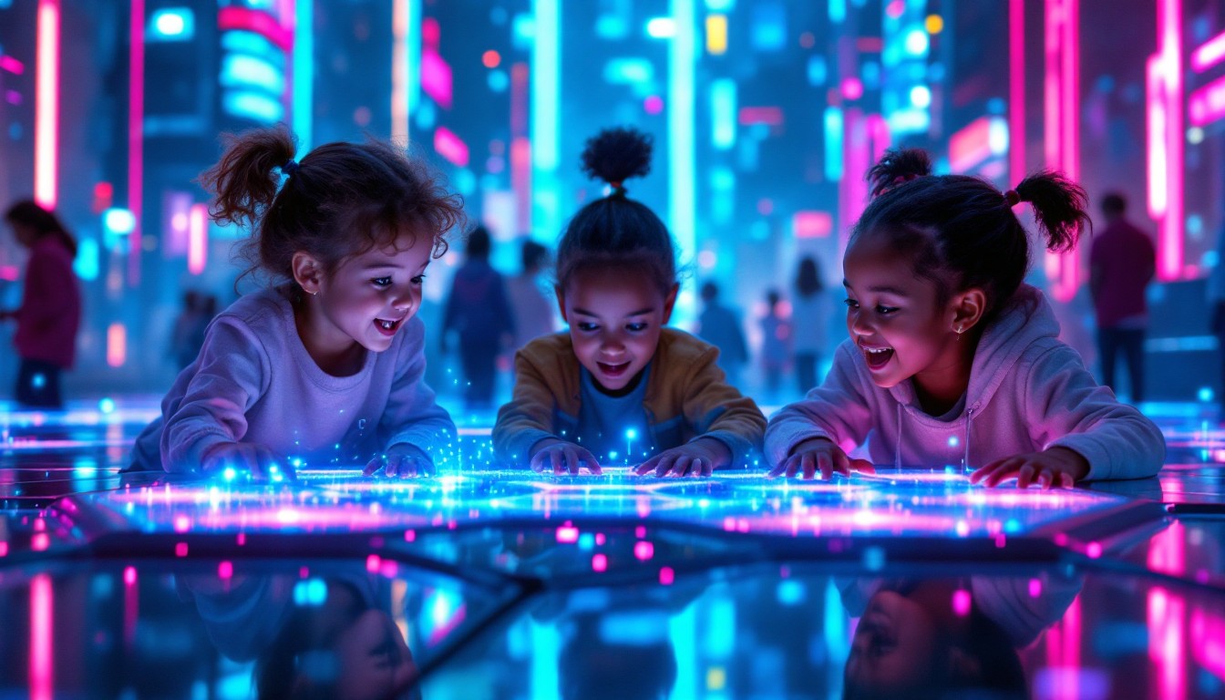 Free Future Learning Playground Image - Children, Cyberpunk, Education ...