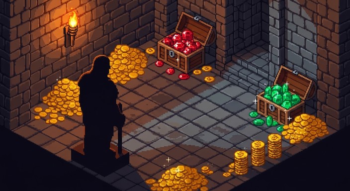 Free Guarded Gold Chamber Photo - Treasure, Vault, Guardian | Download ...