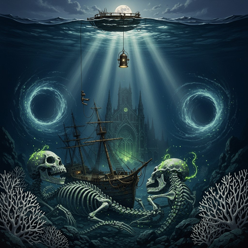 Free Gothic Ocean Depths Image - Gothic, Underwater, Shipwreck ...