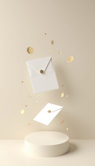 Floating Invite Free Elegant Floating Invitation Image - Invitation, Stationery ...