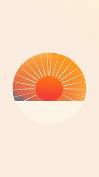 Free Radiant Sunrise Art Image - Sunrise, Sunset, Digital | Download at ...