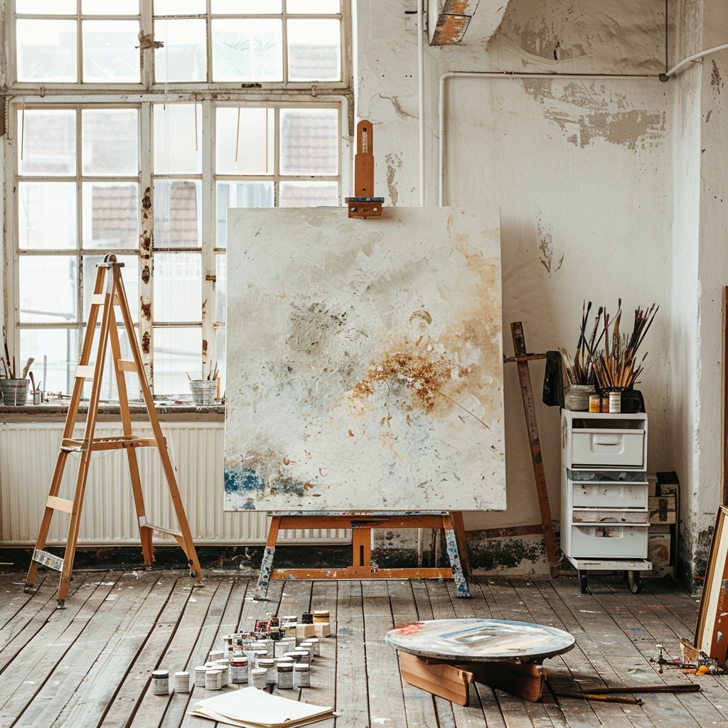 Free Artist's Studio View Photo - Studio, Art, Painting | Download at ...