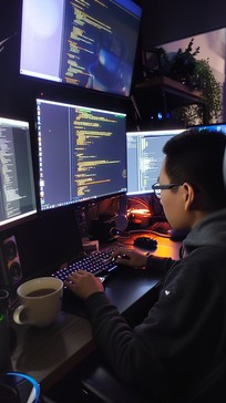 Free Tech Focused Work Image - Technology, Professional, Coding ...