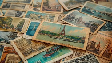 Postcard Collection Examples Free Vintage postcard collection Image - Vintage, Postcards, Collection ...
