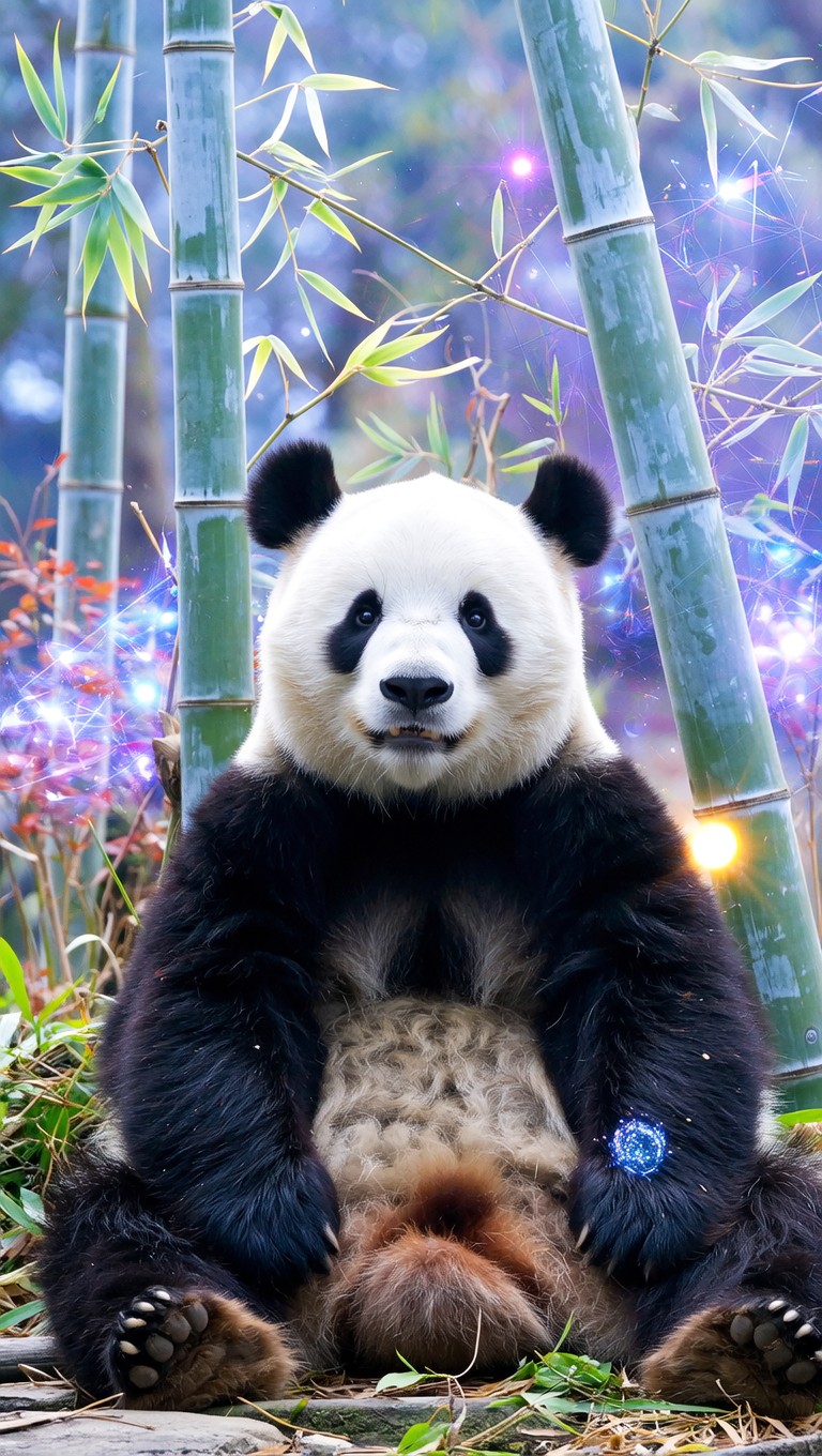 Mistral Panda Free Mystical Panda Guardian Image - Panda, Bamboo, Mystical | Download ...