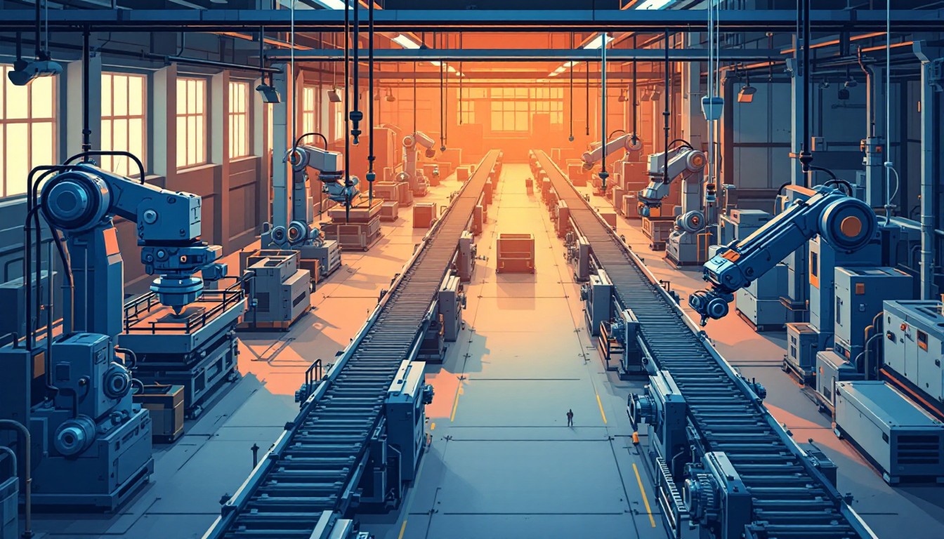 Factory Intirior Free Automated Factory Interior Image - Factory, Industrial, Automation ...