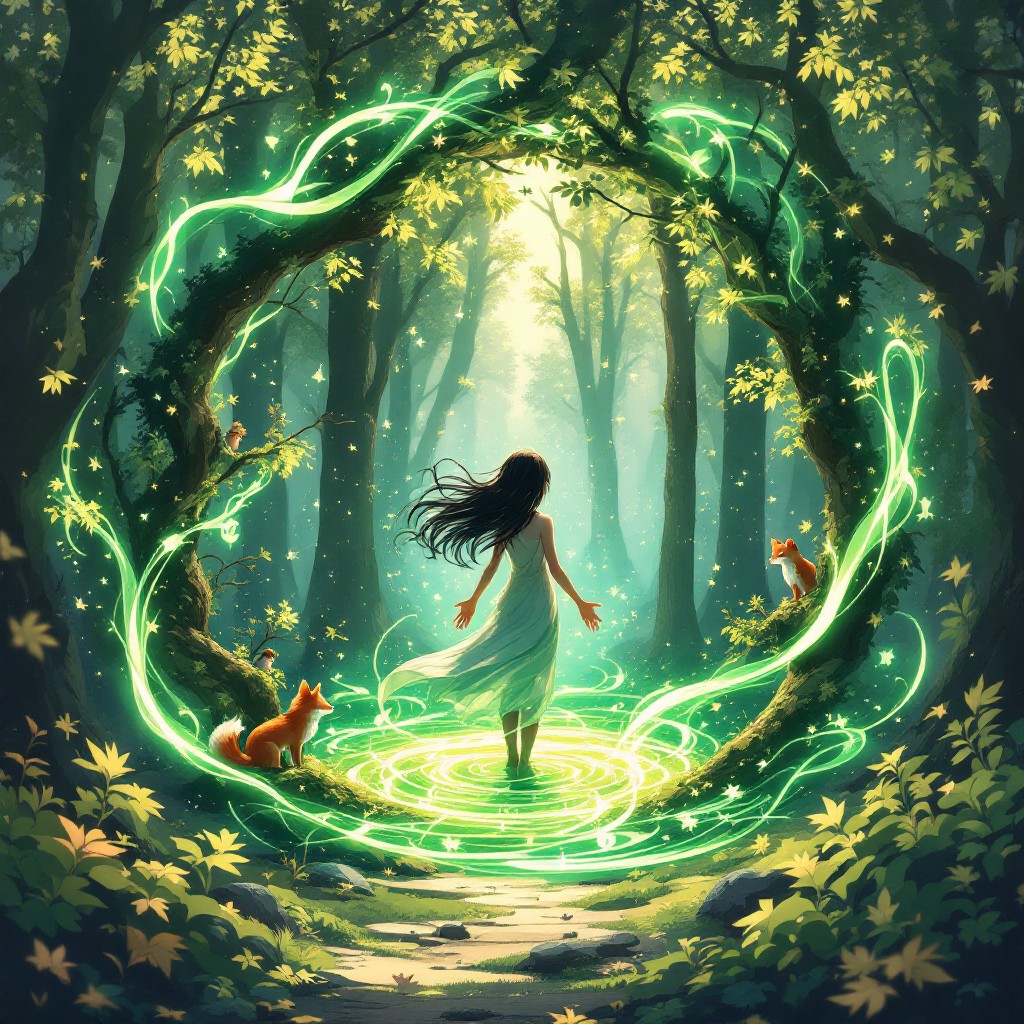 Neture Magic Free Nature Healing Magic Image - Anime, Manga, Fantasy | Download at ...