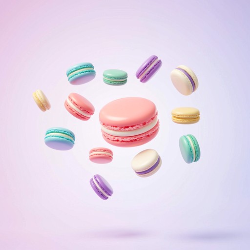 Floating Macaron Free Floating Candy Dreams Image - Bonbon, Candy, Macaron | Download at ...