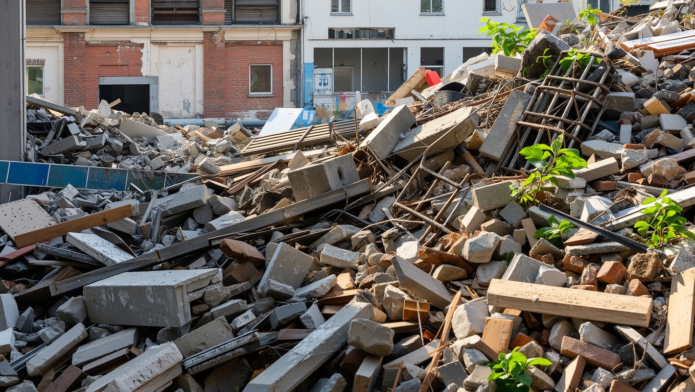 Free Destruction Meets Renewal Image - Demolition, Rubble, Debris ...
