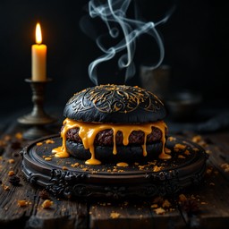 Free Gothic Burger Ritual Image - Gothic, Burger, Flame | Download at ...