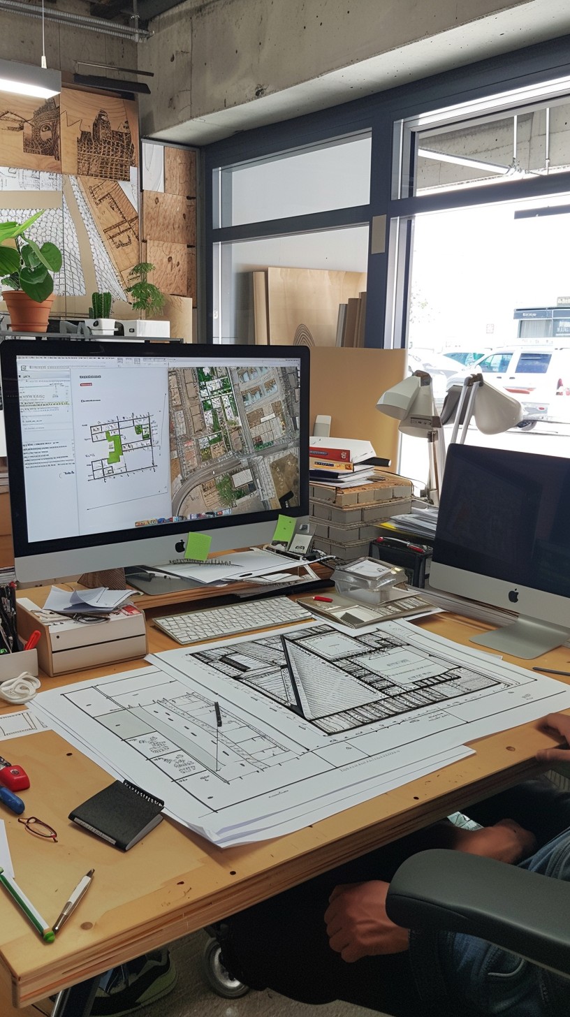 Free Architect's Workspace Area Image - Architecture, Office, Workspace ...