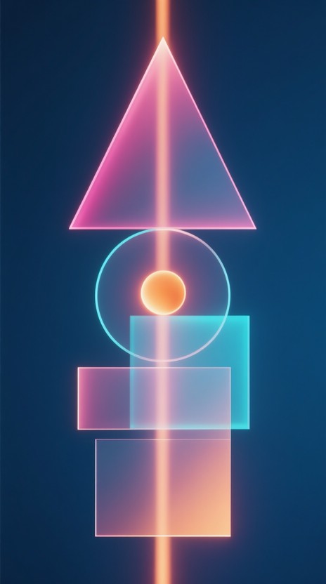 Free Luminous Geometric Harmony Image | Download at StockCake