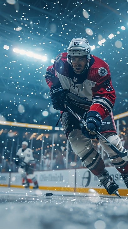 Free Intense Hockey Action Photo - Hockey, Player, Ice | Download at ...