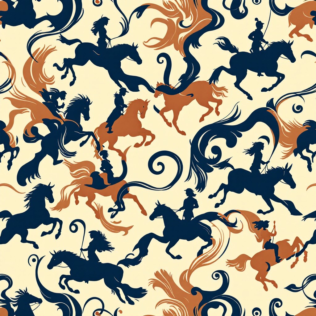 Fun Patterns For Riding Horses Free Dancing Horse Pattern Image - Equestrian, Pattern, Horses ...