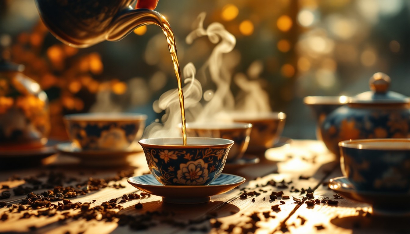 Golden Tea Color Free Golden Tea Cascade Image - Tea, Porcelain, Golden | Download at ...