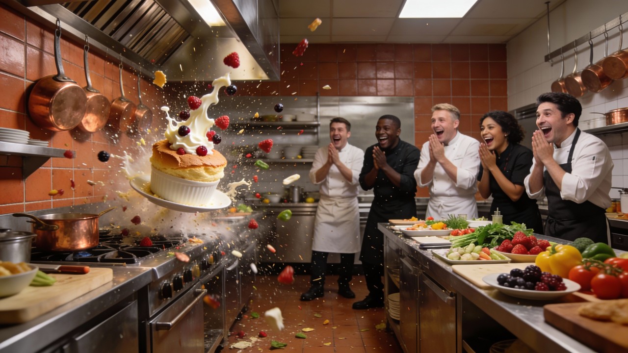 Free Culinary Chaos Captured Image - Kitchen, Chefs, Explosion ...