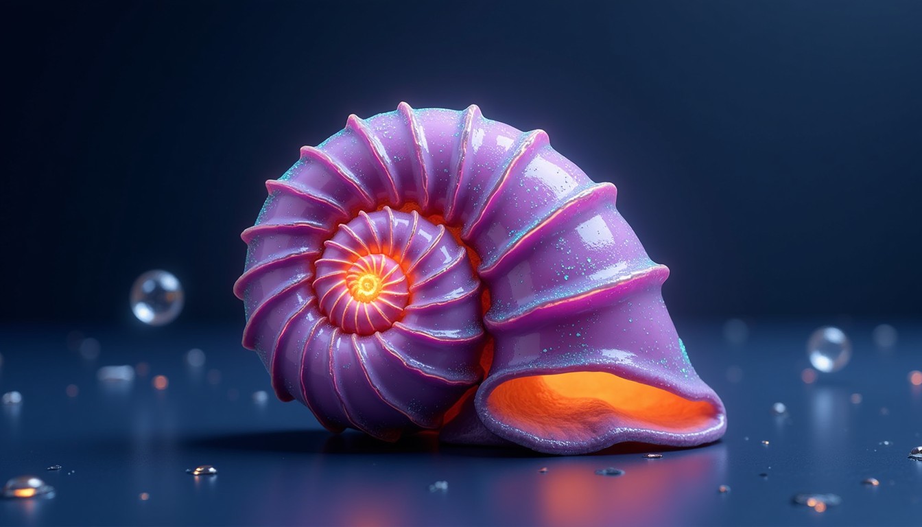 Free Luminous Spiral Shell Image - Shell, Spiral, Nautilus | Download ...