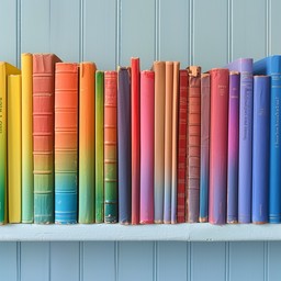 Free Colorful Book Rainbow Image - Books, Colorful, Rainbow | Download ...