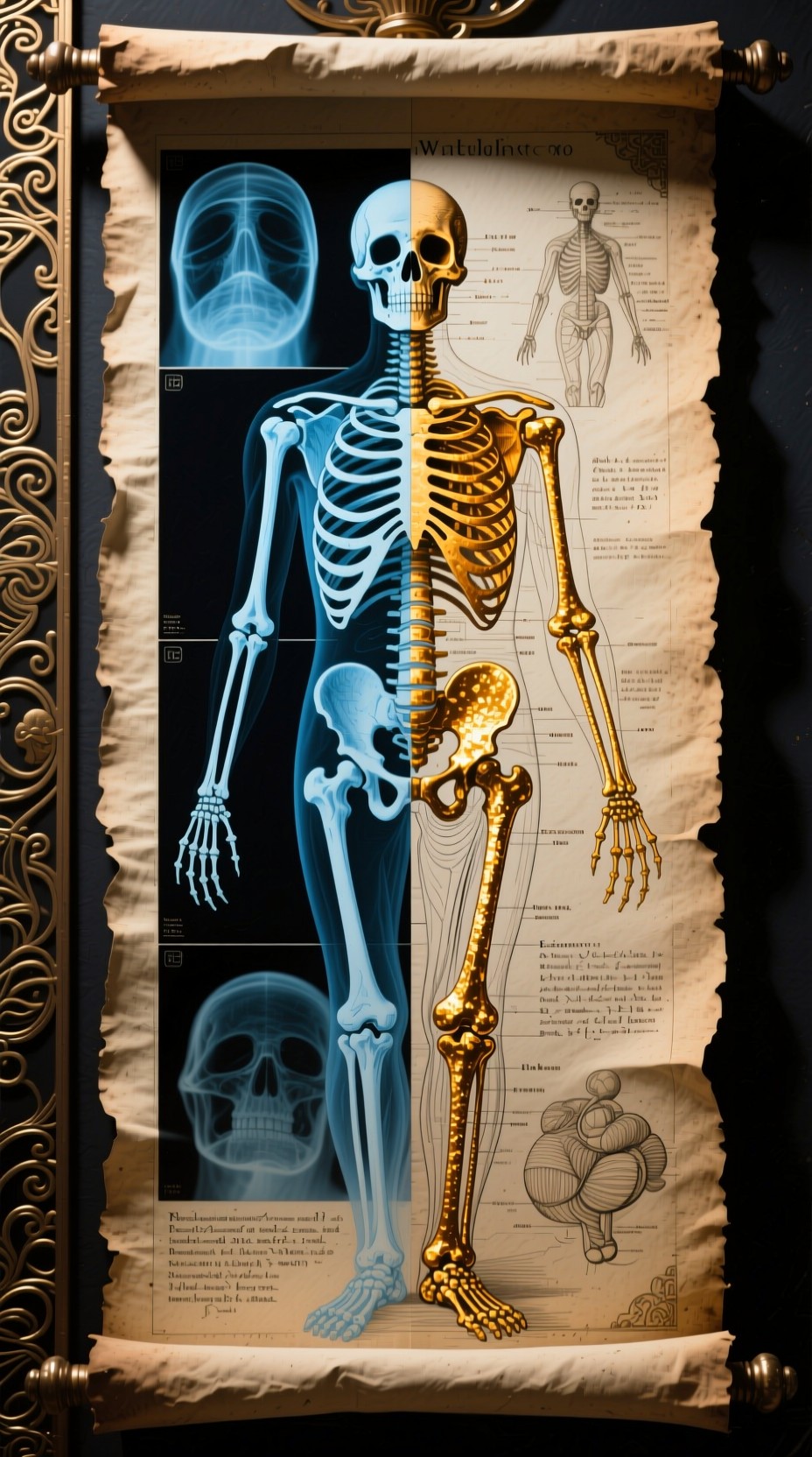 Free Illuminated Skeletal Study Photo - Anatomy, Skeleton, Xray ...