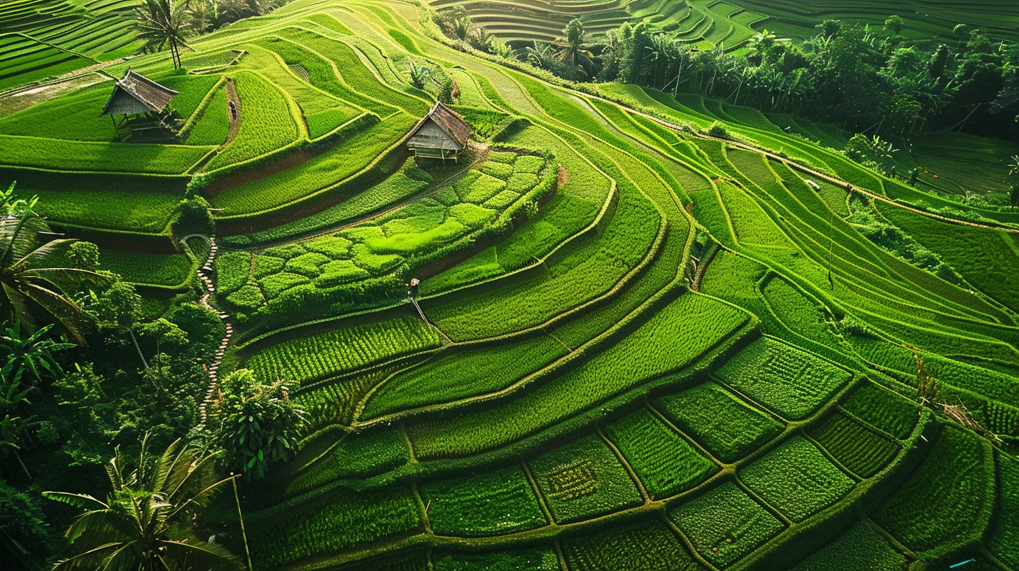 Free Lush Rice Terraces Photo - Green, Terraces, Rice | Download at ...