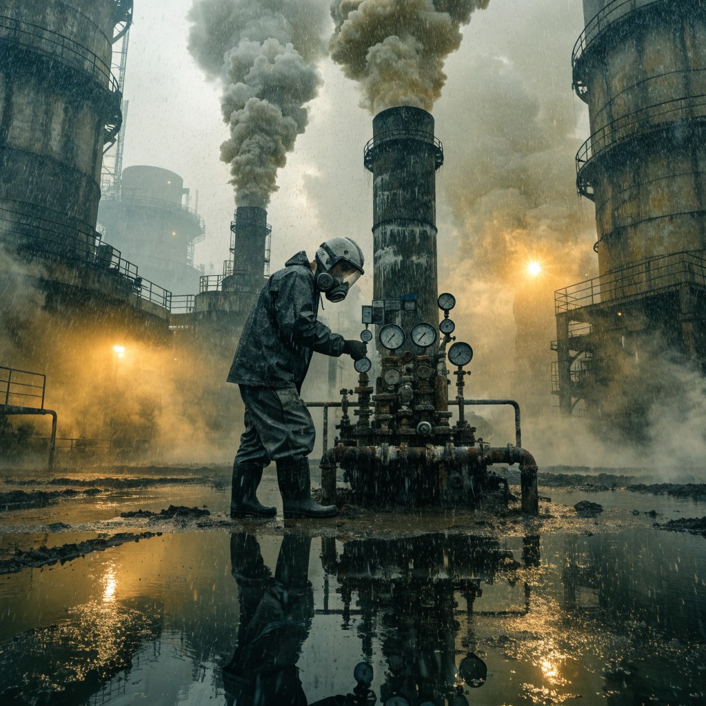 Free Industrial Worker Resilience Image - Industrial, Worker, Pollution ...