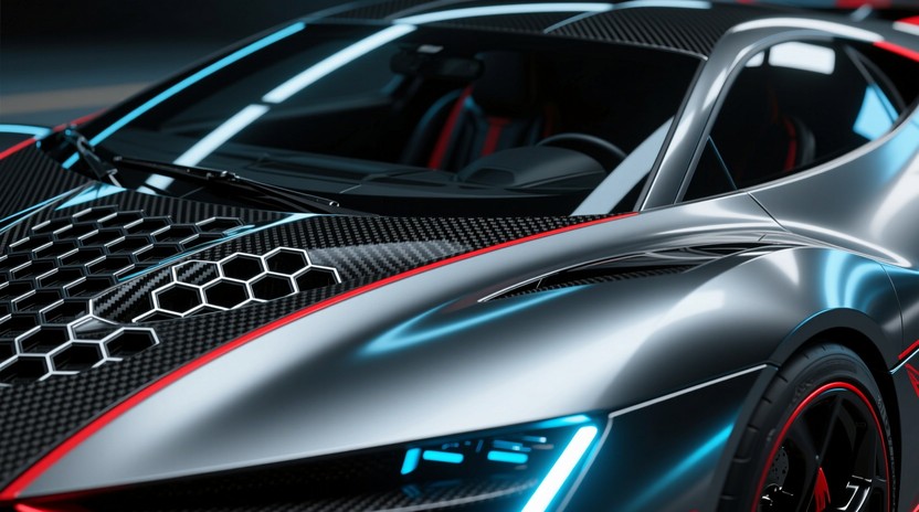 Free Metallic Racing Elegance Image - Automotive, Metallic, Carbon ...
