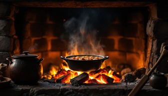 Free Hearth Fire Cooking Image - Fireplace, Hearth, Cooking | Download ...