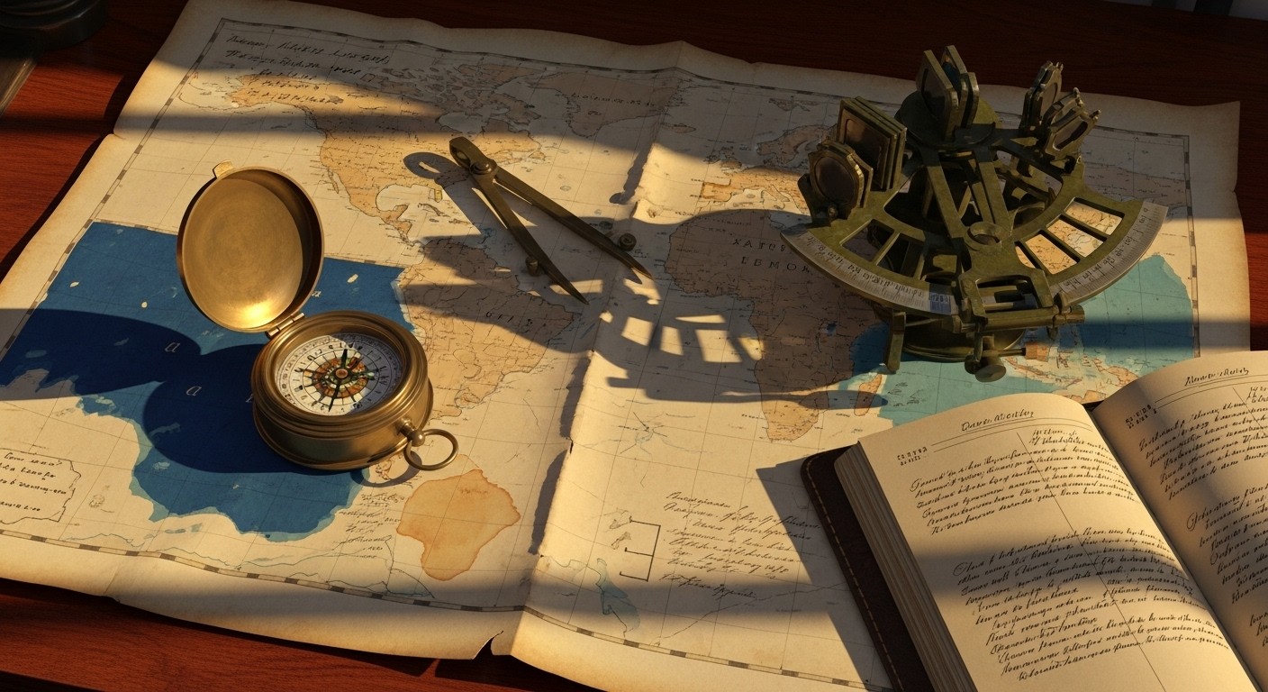 Free Historical Navigation Tools Image - Navigation, Compass, Map ...